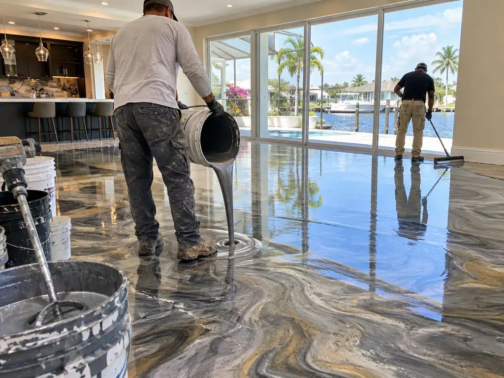 Metallic Epoxy in Fort Myers, FL